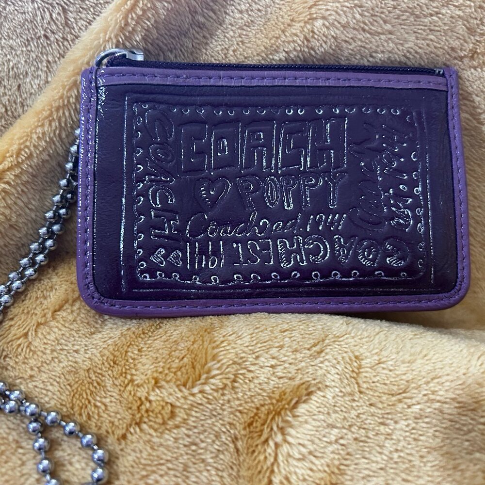 Coach Poppy Change Purse